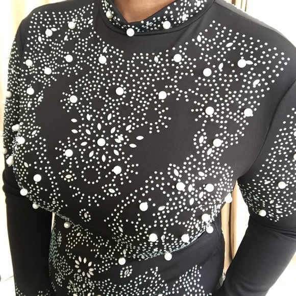 Pearl & Embellished Body Suit 2X - Picture 13 of 16